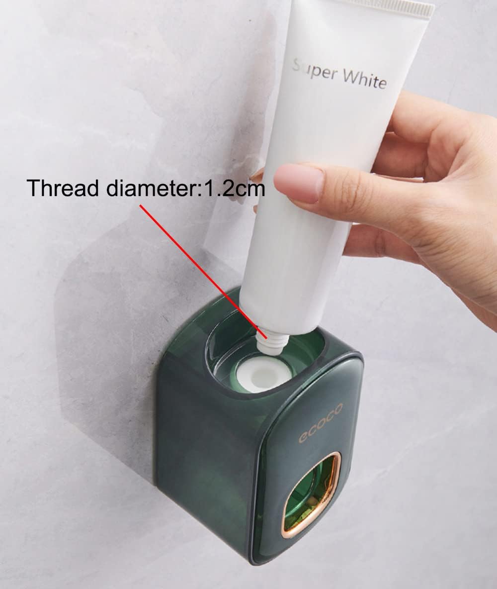 Wall-mounted toothpaste dispenser, Waterproof and dust free