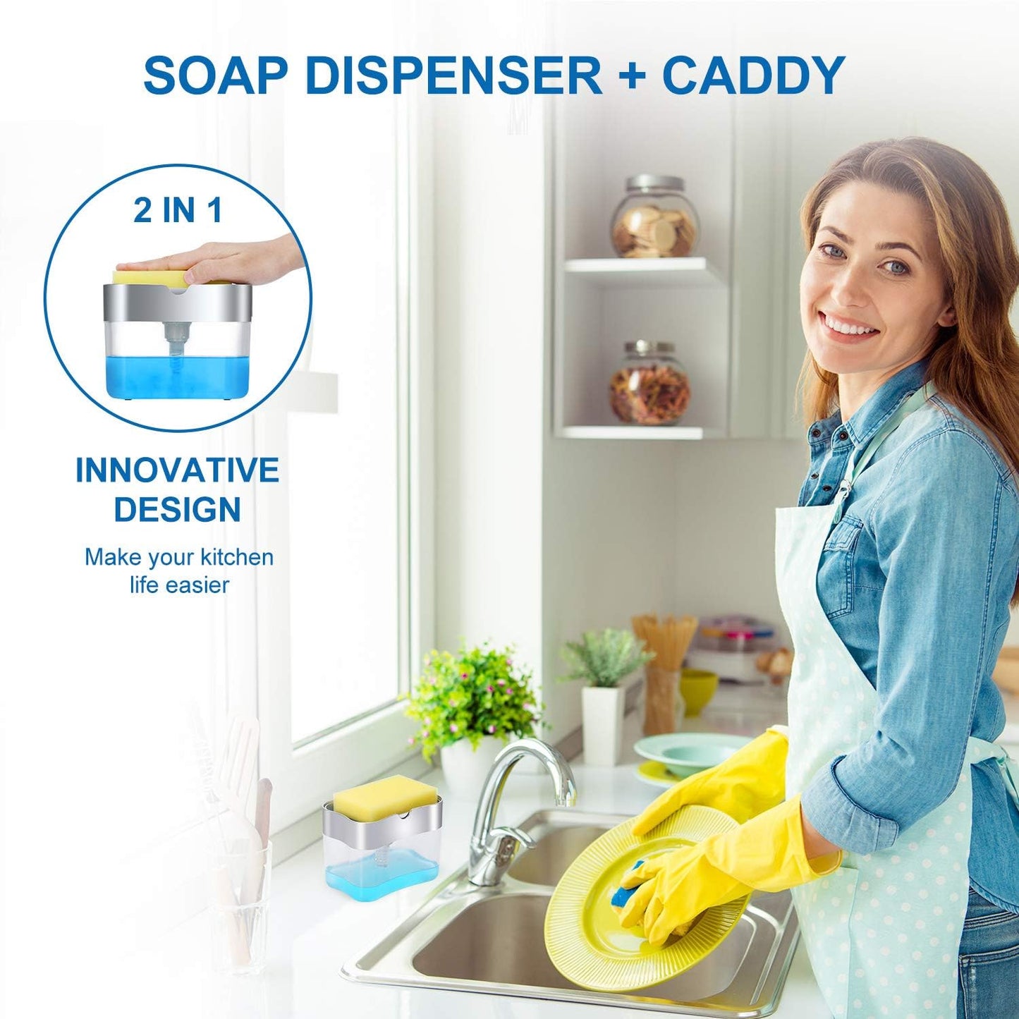 Premium Quality Soap Dispenser 13 ounces