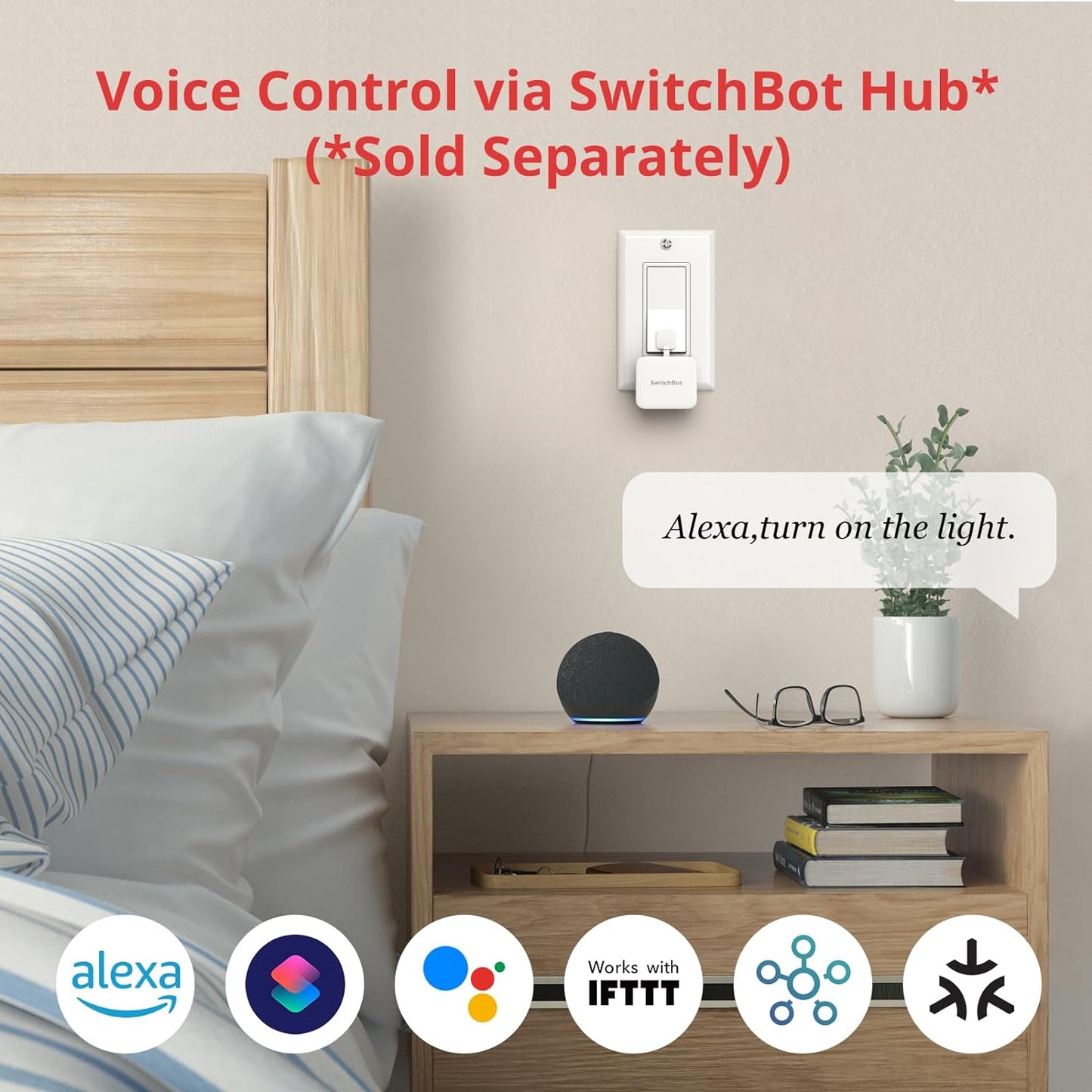 Smart Switch Button Pusher - Bluetooth Automatic Light Switch, Timer and APP Control.