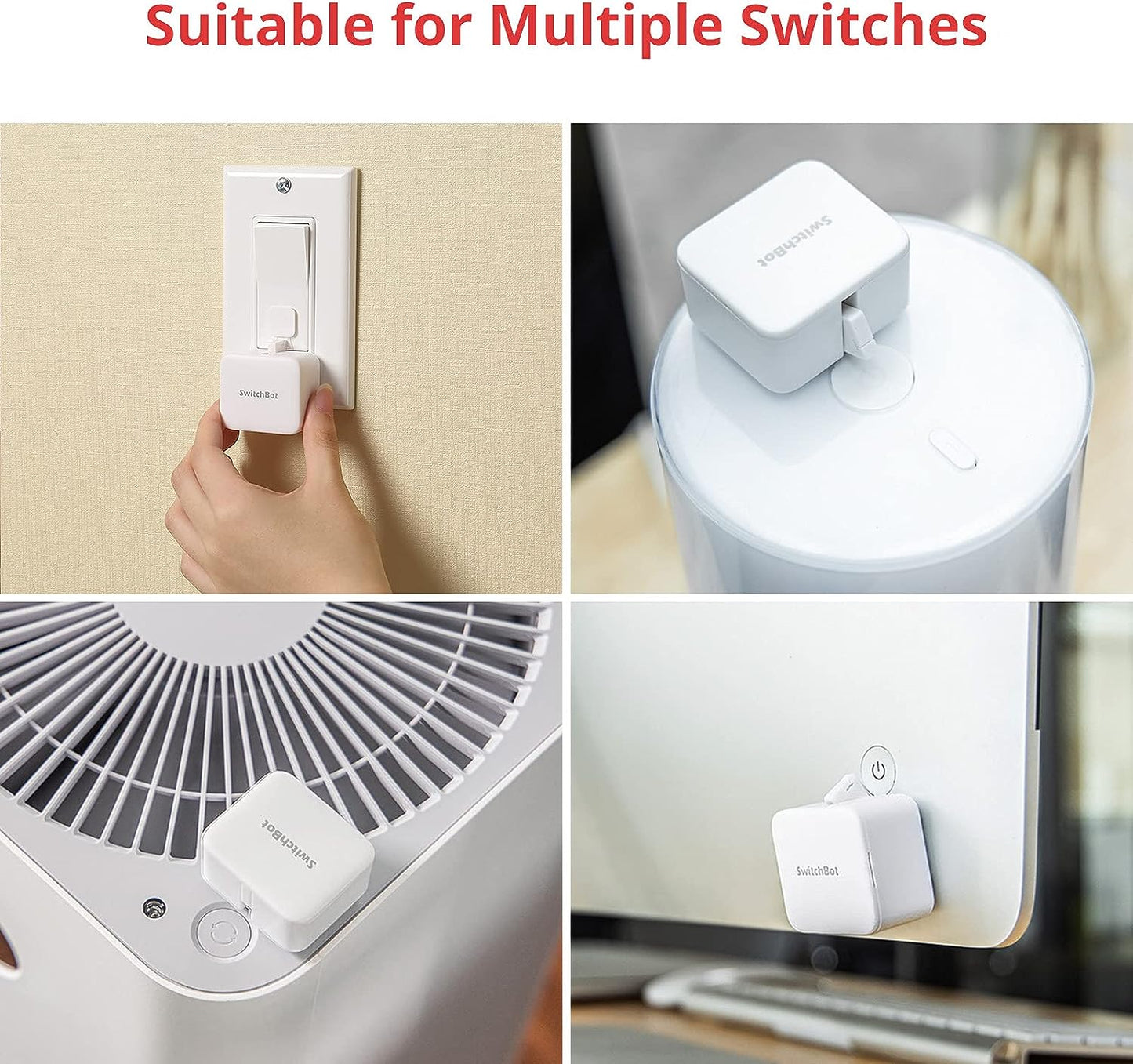 Smart Switch Button Pusher - Bluetooth Automatic Light Switch, Timer and APP Control.